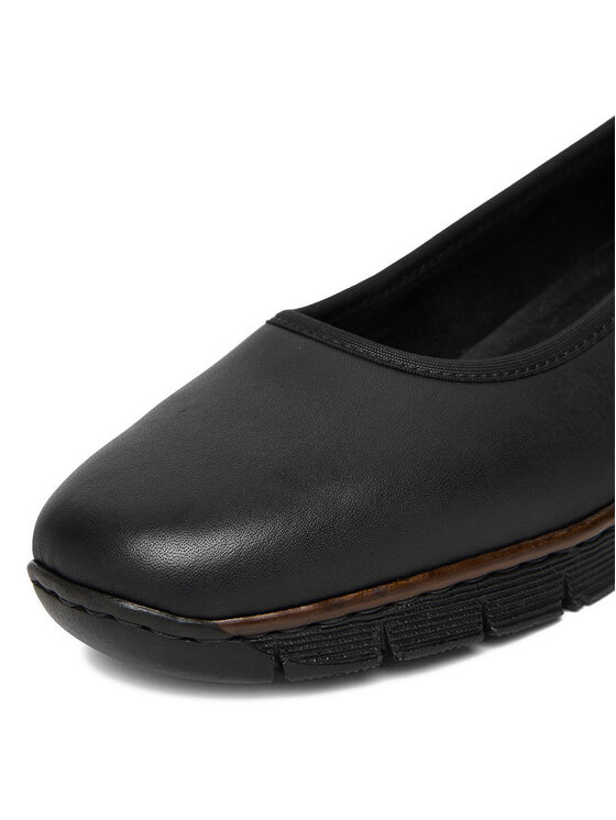 Rieker Rieker Półbuty 53755-00 Czarny