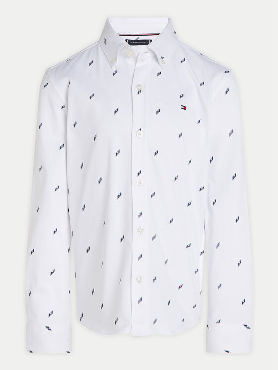 Tommy Hilfiger Tommy Hilfiger Košulja KB0KB09267 Bijela Regular Fit