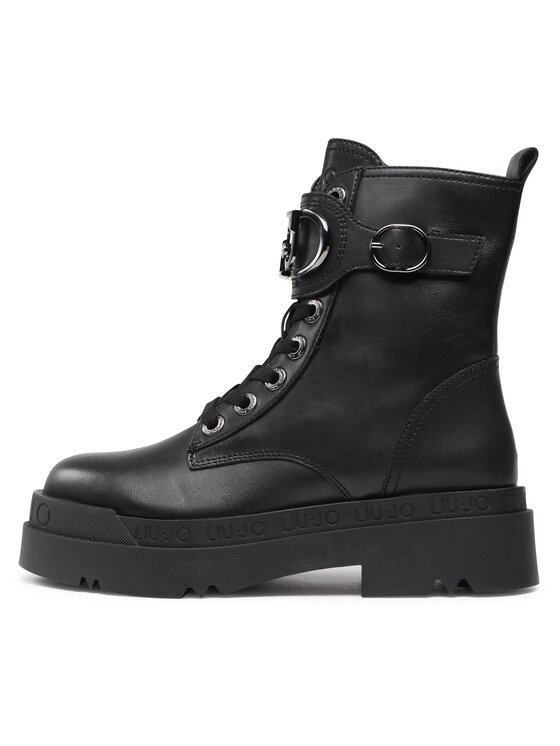 Liu Jo Liu Jo Schnürstiefeletten Love 40 SF3037 P0102 Schwarz