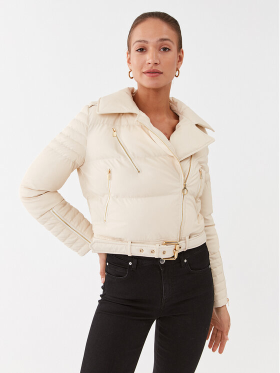 PINKO PINKO Ziemas jaka Case 101670 A13D Bēšs Regular Fit