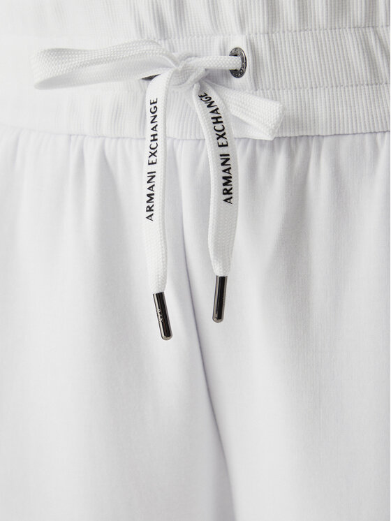 Armani Exchange Armani Exchange Pantaloni da tuta XW001745 AF10818 U0002 Bianco Regular Fit