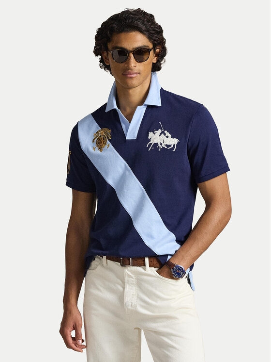Polo Ralph Lauren Polo Ralph Lauren Polo 710B14221001 Granatowy Regular Fit