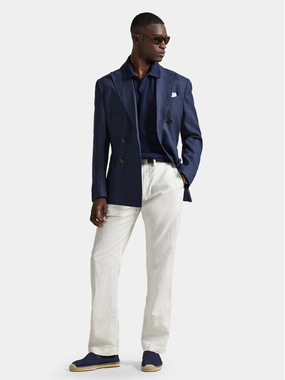 Polo Ralph Lauren Polo Ralph Lauren Polo marškinėliai 710B13891004 Tamsiai mėlyna Regular Fit