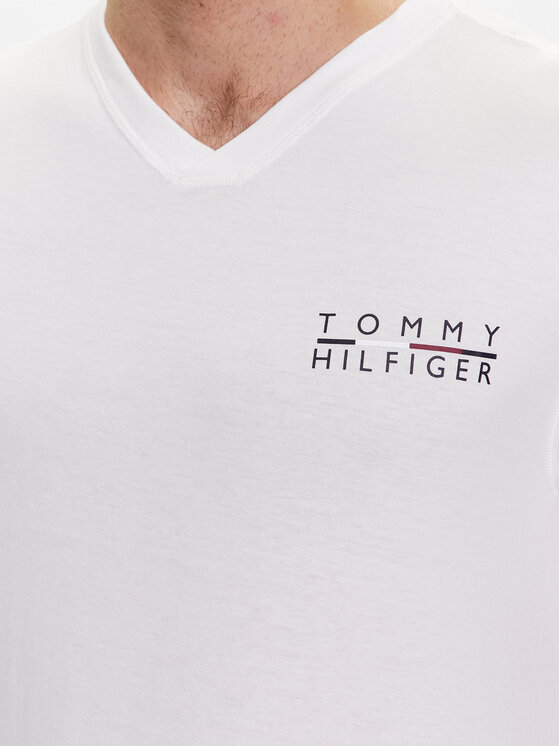 Tommy Hilfiger Tommy Hilfiger T-Shirt UM0UM02808 Λευκό Regular Fit