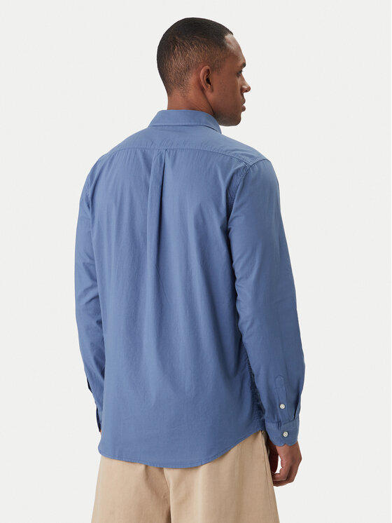 Guess Guess Hemd F6GH02 WN861 Blau Regular Fit