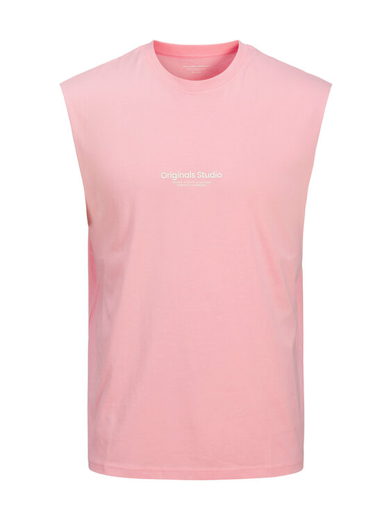 Jack&Jones Jack&Jones Tank top Vesterbro 12250430 Ροζ Oversize