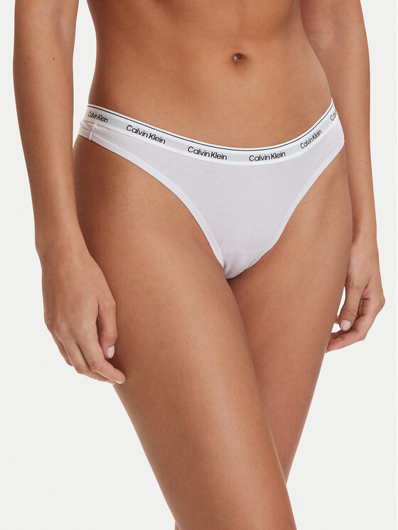 Calvin Klein Underwear Calvin Klein Underwear Chilot tanga 000QD5043E Violet