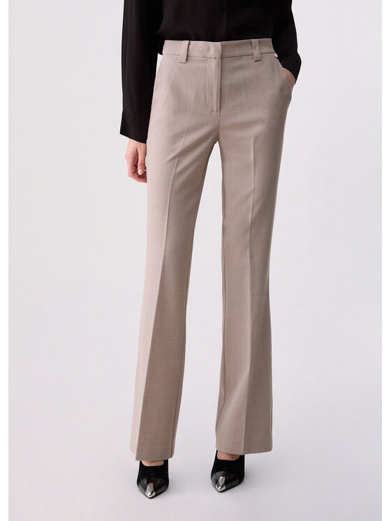 Liu Jo Liu Jo Pantaloni di tessuto CF6283T793AL9594 Beige Regular Fit