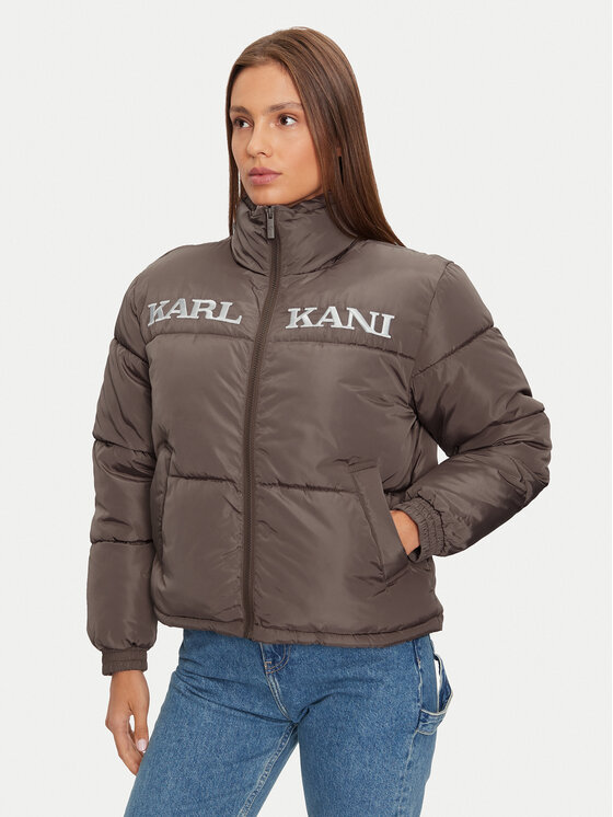 Karl Kani Karl Kani Зимно яке Retro Essential 61760003 Бежов Regular Fit