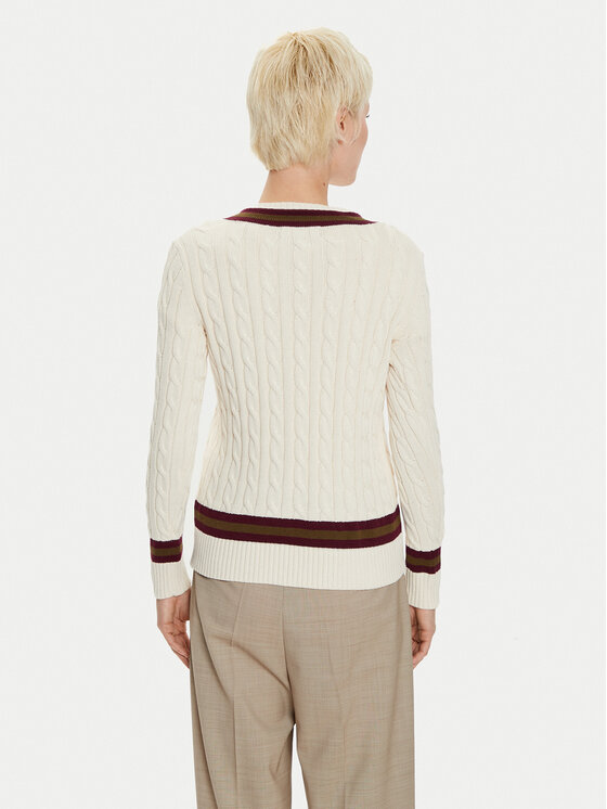 LAUREN RALPH LAUREN LAUREN RALPH LAUREN Пуловер 200951624002 Екрю Regular Fit