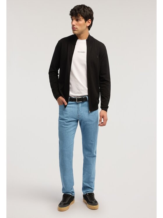 Trussardi Trussardi Cardigan M0188000085N033 Nero Regular Fit
