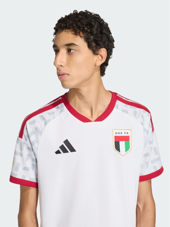 adidas adidas Koszulka techniczna United Arab Emirates 26 Home Jersey Biały Slim Fit