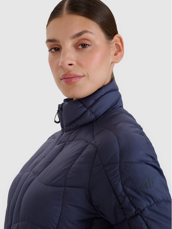 4F 4F Outdoorová bunda 4FWSS25TDJAF531-22S Čierna Slim Fit