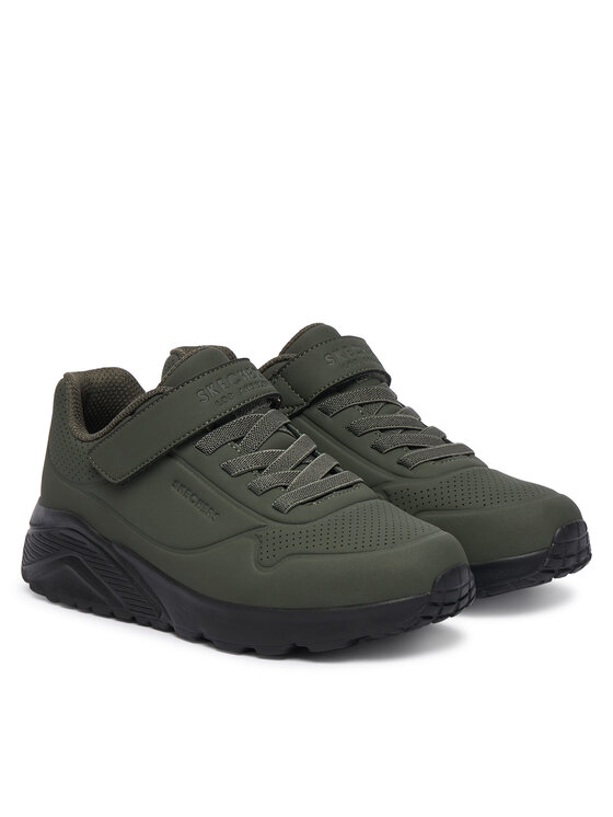 Skechers Skechers Sneakersy Uno Lite Vendox 403695L Zielony ciemny