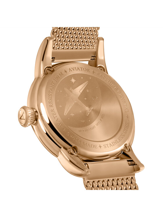 Aviator Aviator Orologio V.1.33.2.256.5 Oro rosa