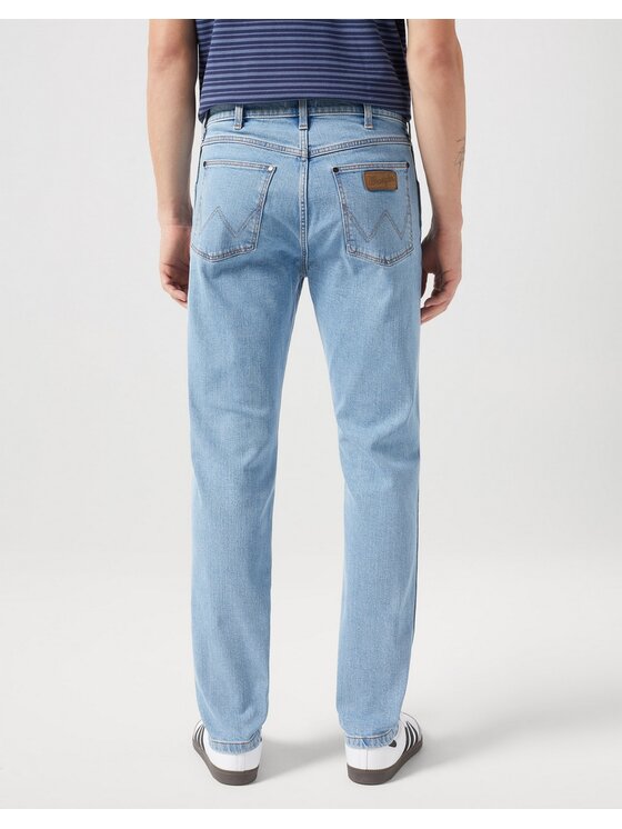 Wrangler Wrangler Jeansy Larston Good Vibes Niebieski Slim Fit