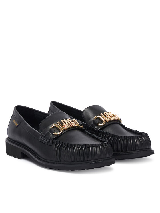 LOVE MOSCHINO LOVE MOSCHINO Мокасини JA10063G1PIA0000 Чорний