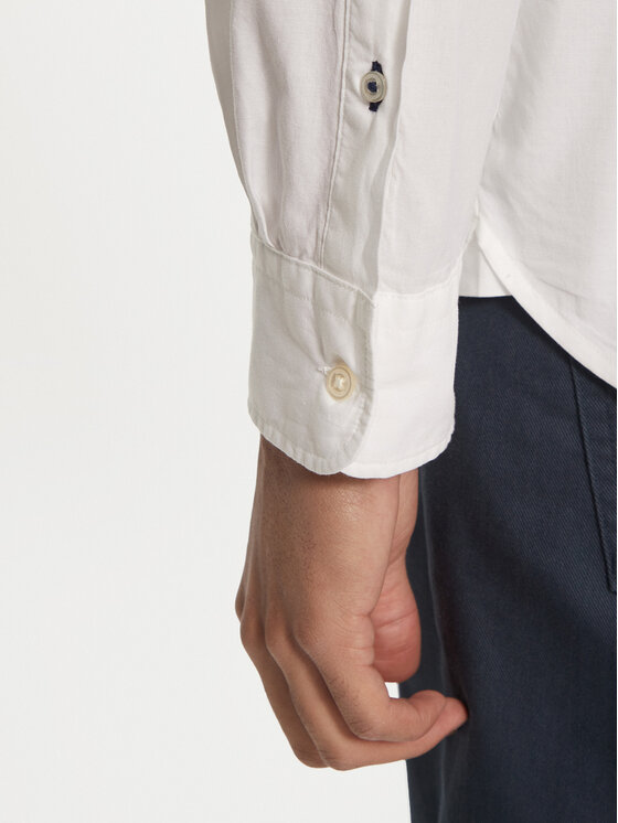 Tommy Hilfiger Tommy Hilfiger Koszula MW0MW30494 Biały Regular Fit