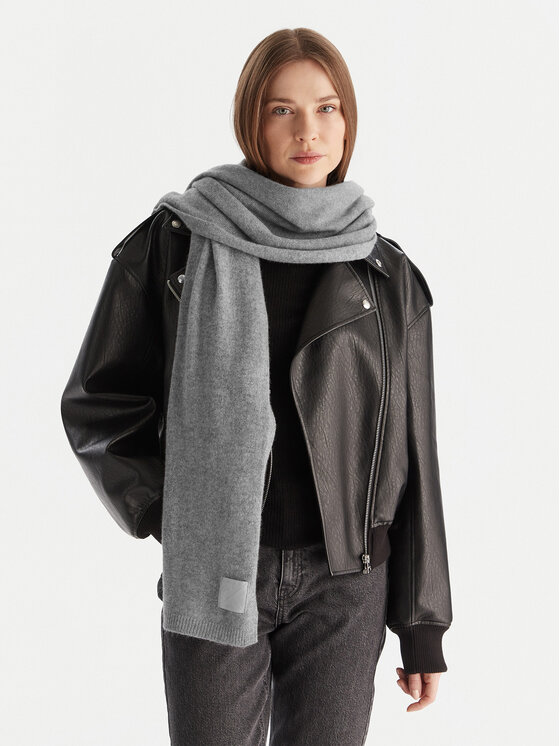 Calvin Klein Calvin Klein Κασκόλ Emblem LV04D8014G Γκρι