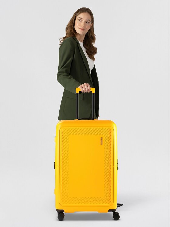 American Tourister American Tourister Walizka średnia 330360 Żółty