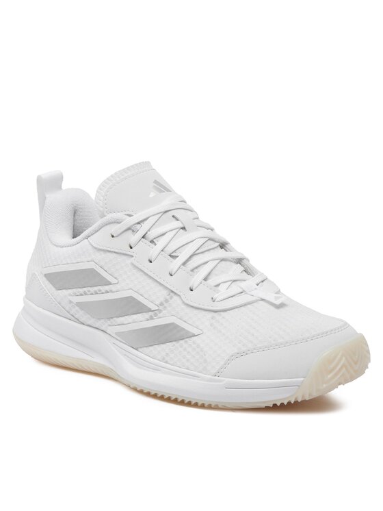 adidas adidas Boty na tenis Avaflash Clay Tennis ID2467 Bílá