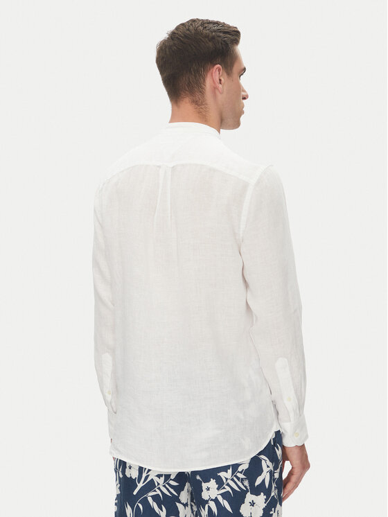 Tommy Hilfiger Tommy Hilfiger Πουκάμισο MW0MW39271 Λευκό Regular Fit