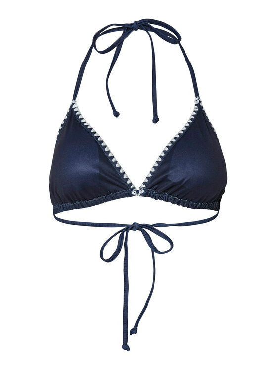 Pieces Pieces Góra od bikini Luva 17156770 Granatowy