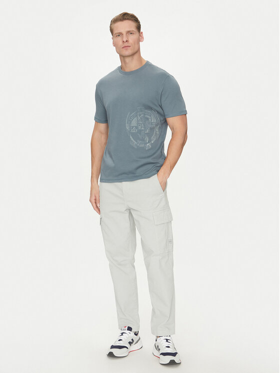 Napapijri Napapijri Tricou S-Vanni NP0A4IEA Albastru Regular Fit
