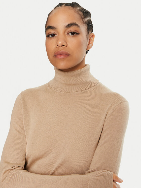 Calvin Klein Calvin Klein Kootud kleit K20K207485 Beež Regular Fit