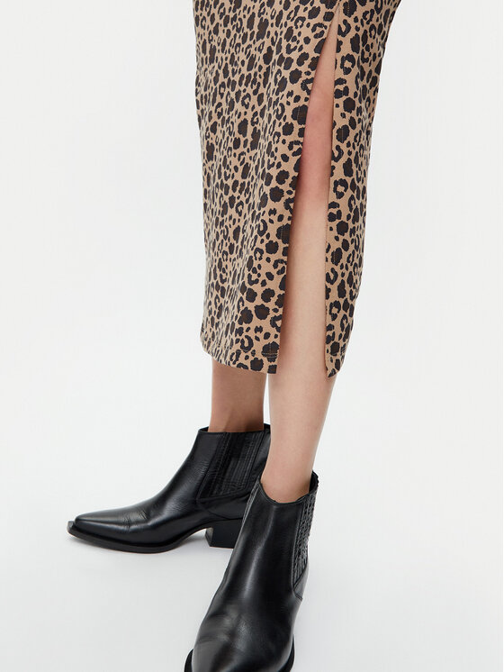 Noisy May Noisy May Maxi szoknya Camilla 27029673 Barna Regular Fit