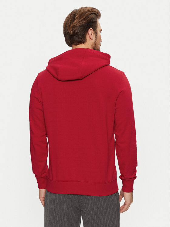 Tommy Hilfiger Tommy Hilfiger Felpa Essential MW0MW37235 Rosso Regular Fit
