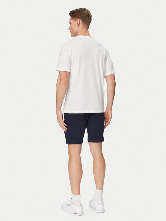 Jack & Jones Jack & Jones Set tricou și pantaloni scurți College 12298226 Alb Regular Fit