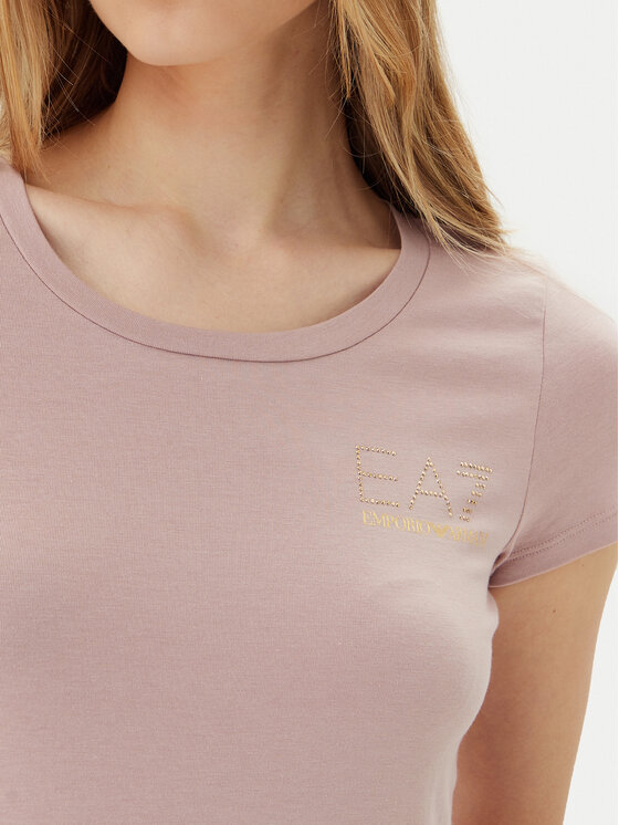 EA7 Emporio Armani EA7 Emporio Armani T-shirt 8NTT65 TJDQZ U4079 Ružičasta Regular Fit
