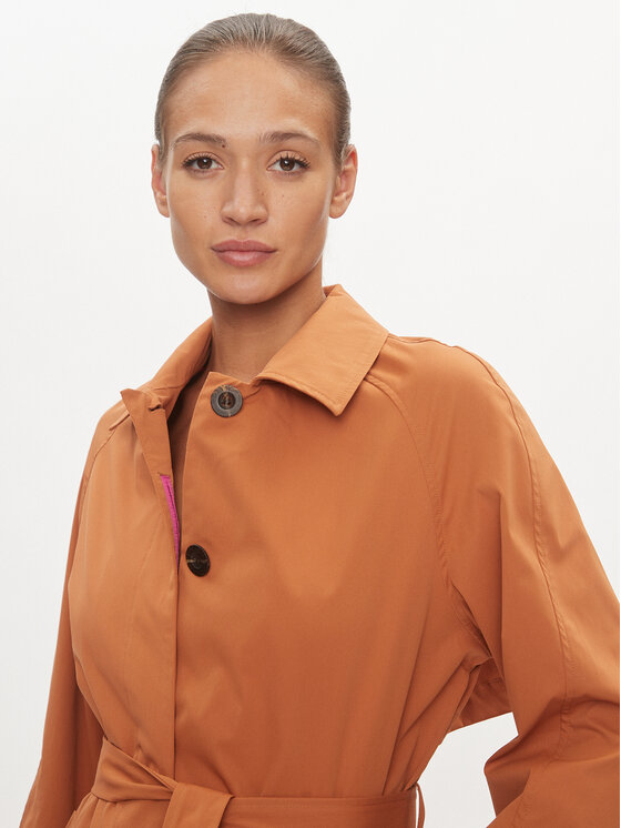 ONLY ONLY Trenčkot Orchid 15308598 Rjava Regular Fit