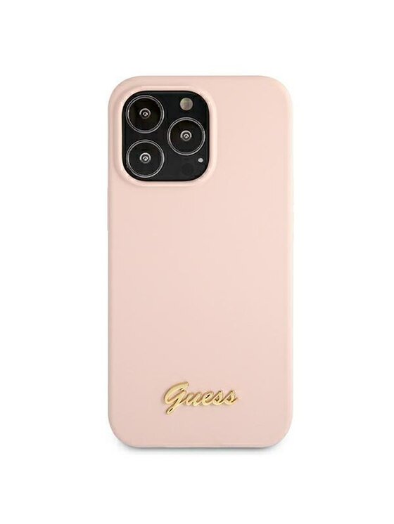 Guess Guess Etui na telefon iPhone 13 Pro Max Różowy