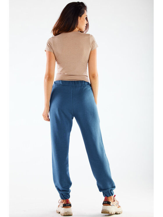 Infinite You Infinite You Dámské kalhoty M275 Modrá Basic Fit