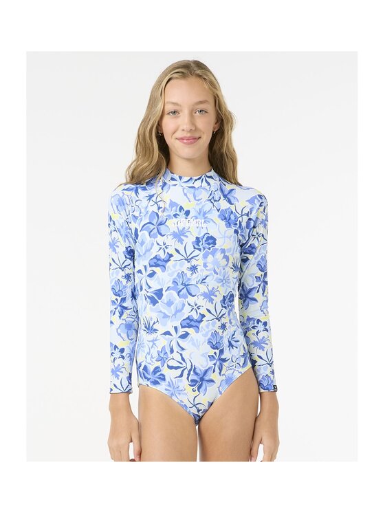 Rip Curl Rip Curl Strój kąpielowy Island Bliss Surfsuit-Girl Niebieski