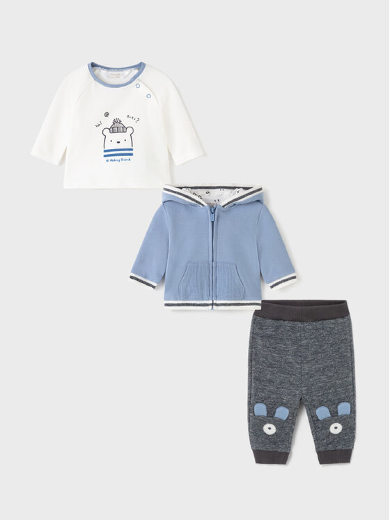 Completo felpa, maglietta e pantaloni 2694