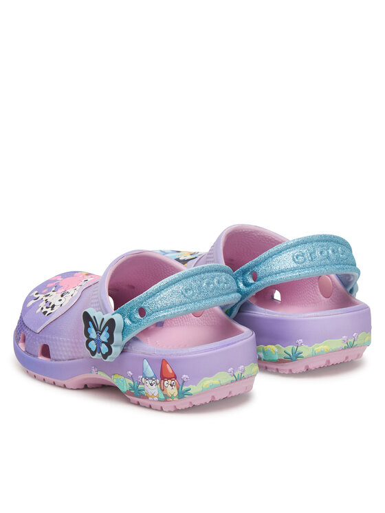 Crocs Crocs Klapki Bluey Multi Pink Cls Clg T 212370 Kolorowy