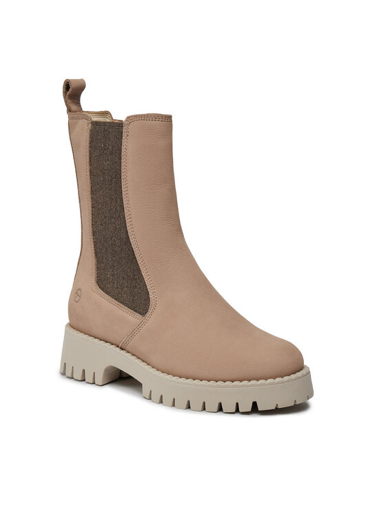 Tamaris Tamaris Kotníková obuv s elastickým prvkem 1-26838-41 Hnědá