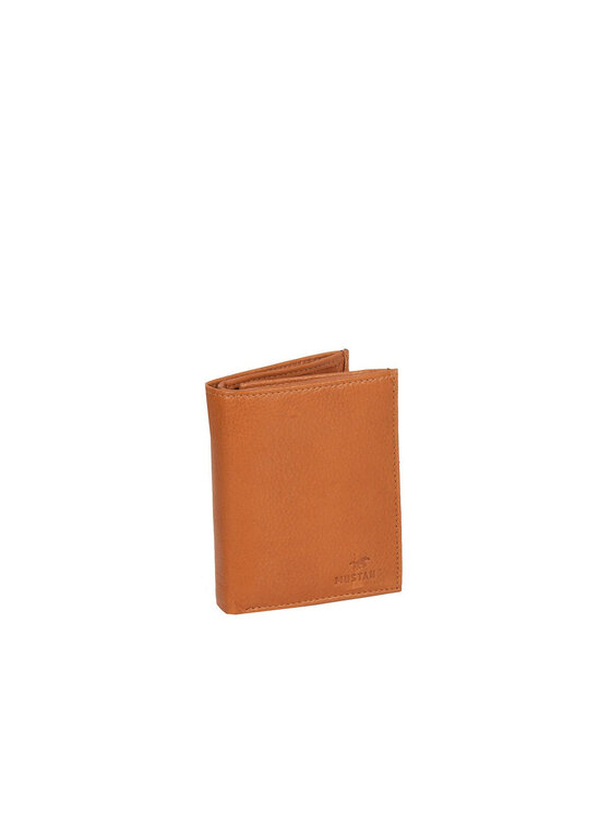 Mustang Mustang Portfel MUSTANG Livorno Wallet Tall Brązowy