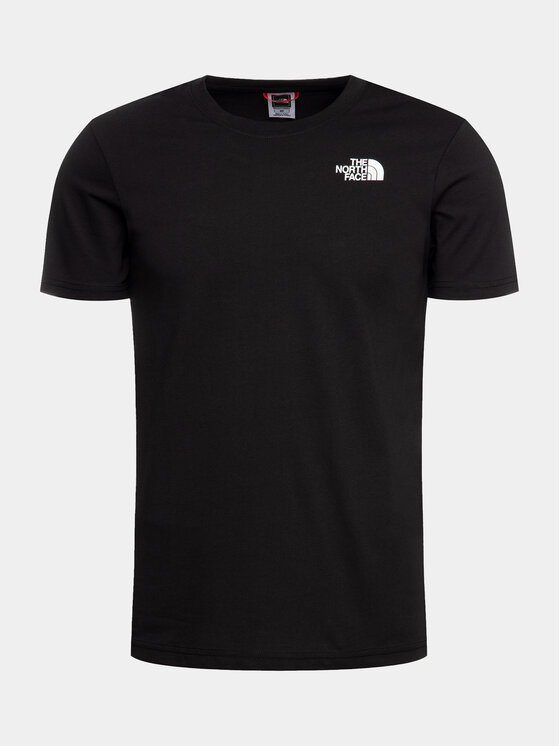 The North Face The North Face Тишърт Redbox NF0A2TX2 Черен Regular Fit