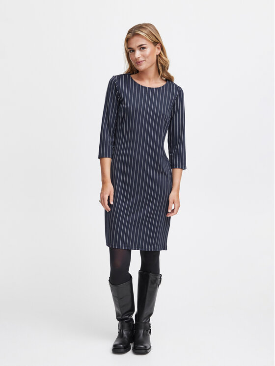 Fransa Fransa Vsakodnevna obleka 20612637 Mornarsko modra Regular Fit
