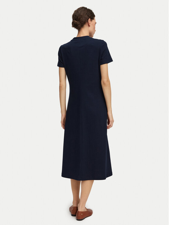 Tommy Hilfiger Tommy Hilfiger Ежедневна рокля WW0WW50825 Тъмносин Regular Fit