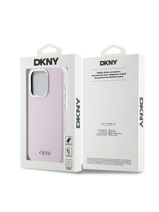 DKNY DKNY Etui na telefon iPhone 15 Pro Różowy