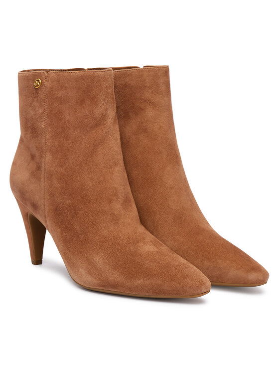 MICHAEL Michael Kors MICHAEL Michael Kors Botki Daniela Heeled 40F6DNME6S Brązowy
