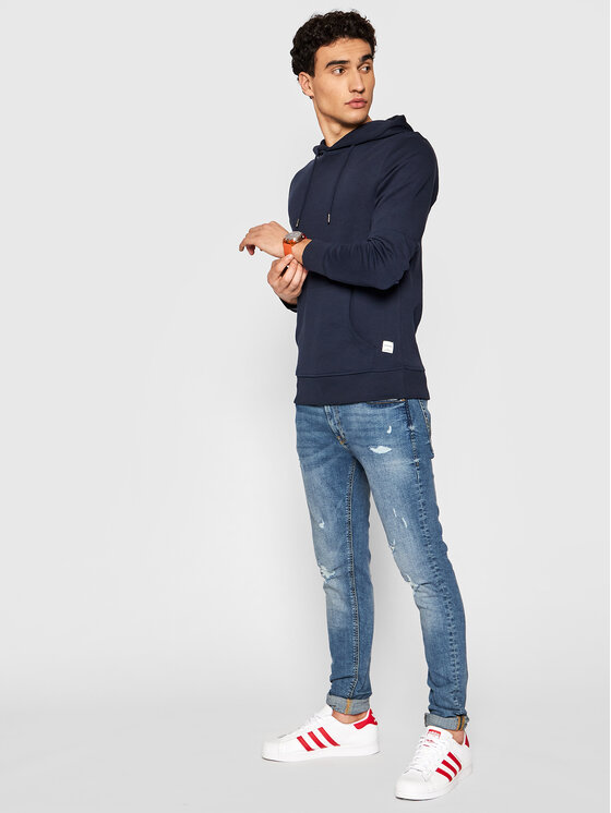 Jack&Jones Jack&Jones Džemperis Basic 12182537 Tamsiai mėlyna Regular Fit
