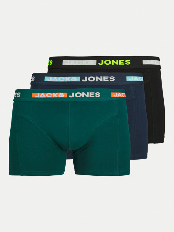 Gyerek 3 darab boxer Jack&Jones Junior, Méret: 140, Színes, Scott 12260352