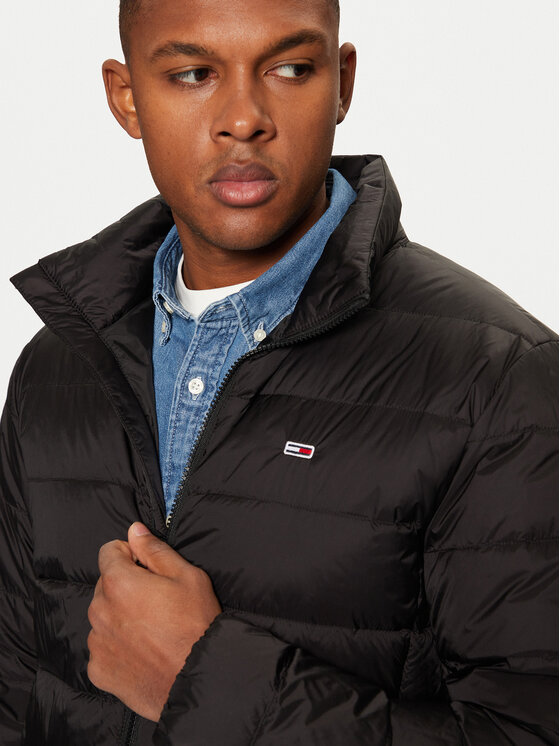 Tommy Jeans Tommy Jeans Преходно яке DM0DM20658 Черен Regular Fit
