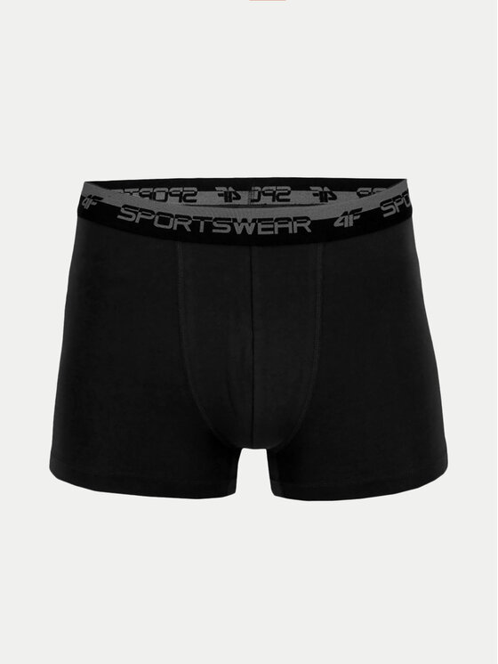 4F 4F Set di 2 boxer 4FWSS24UBXSM036 Nero